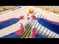 SPIDER MAN ESCAPING ANGRY MOM Funny Parkour POV 
