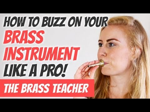 Learning to Buzz - Brass Instrument | Beginner Lesson #1