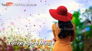Chahu pass pass Aana Koi dhund Ke Bahana new whatsaap status Heart touch song new