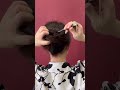 Easy bun hack slow version hair hairstyle hairtutorial