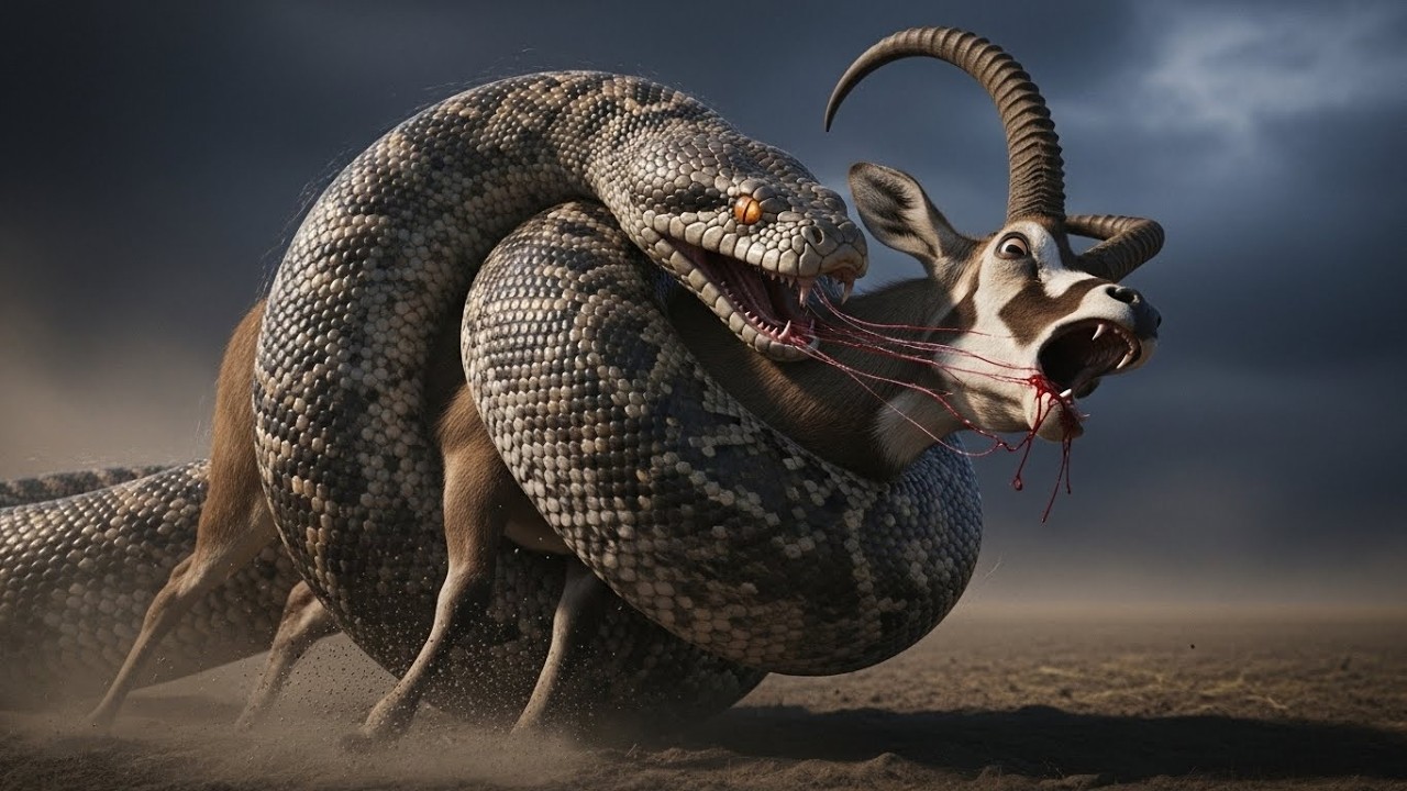 Prehistoric Deadliest Predator | Rock Pythons vs Mega Antelope
