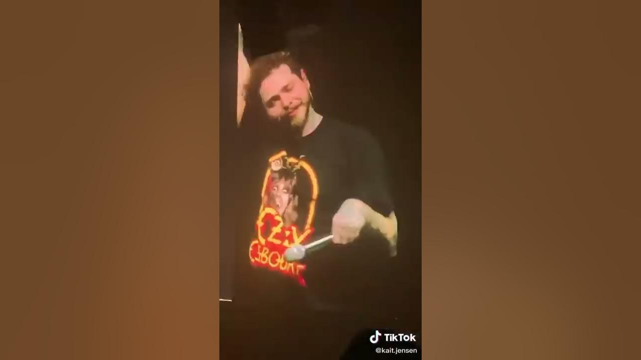 Post Malone High On Drugs During Concert