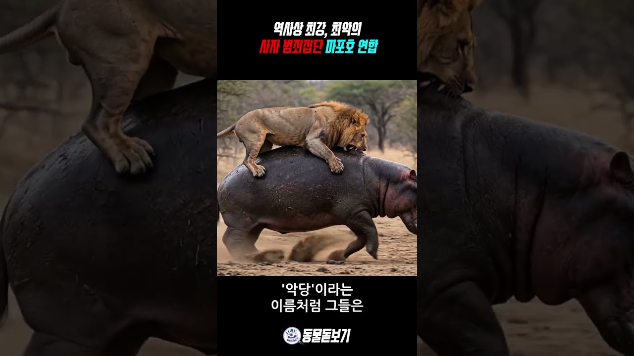 사자 무리가 전 세계를 놀라게 한 이유
