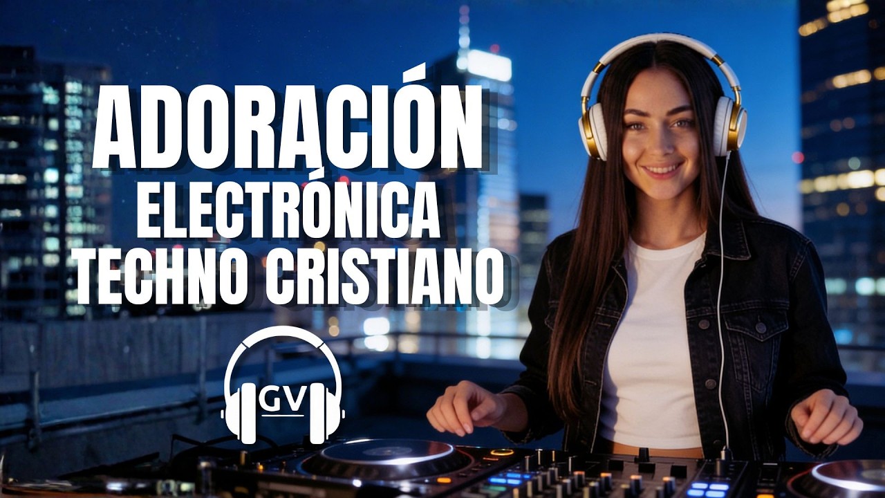 ✨ ADORACIÓN ELECTRÓNICA | Techno, Trance y House Cristiano | 1 Hora de Alabanzas EDM para Orar