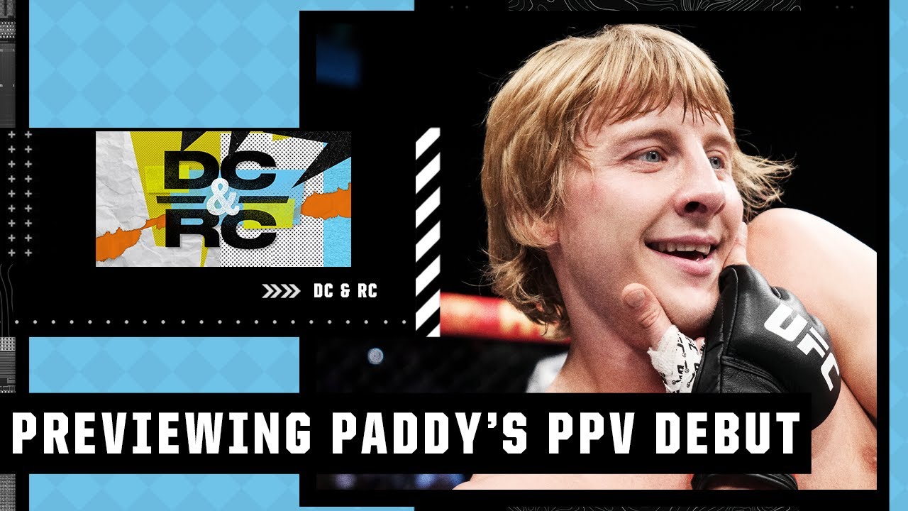DC is intrigued to see how Paddy Pimblett handles the big lights at UFC 282 DC and RC