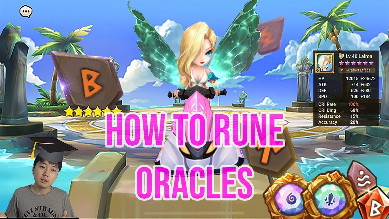 How to Rune a G3 Praha, Juno, Seara, Laima, Giana - Summoners War