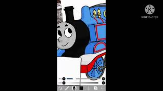 Into trouble, out of trouble | Thomas the Tank Engine speedpaint
