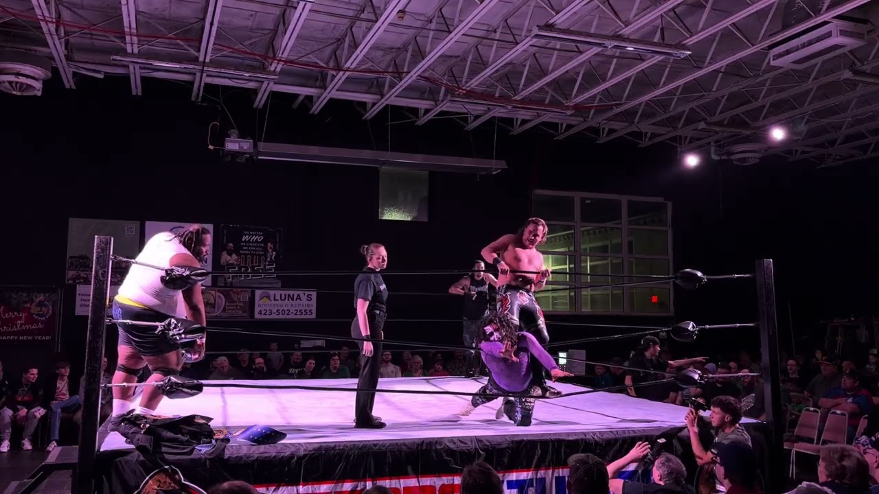 Crazo & Bobby Kang Vs The Illuminati (CJ Knight & Nick Blackwell) - Innovate Wrestling: The Finale