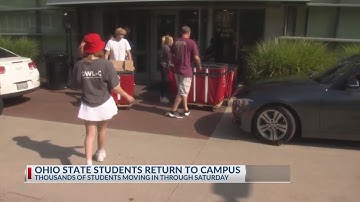 Ohio State University move-in begins for students