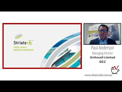 ShareCafe Presentation | Orthocell MD, Paul Anderson