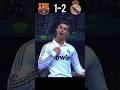 Barcelona vs real madrid la liga 1112 football ronaldo vs messi  youtube shorts