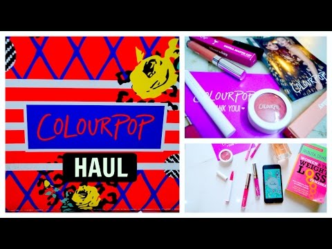 Colourpop Makeup Haul | Free Shipping | No Custom Charges | Discount Coupon || Sneha Sakya