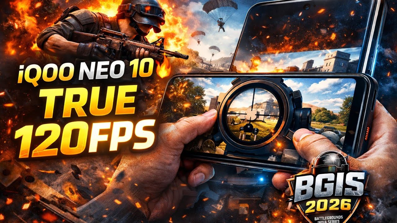 120FPS CHANGES EVERYTHING 🔥 | BGIS 2026 iQOO NEO 10 #bgmi 