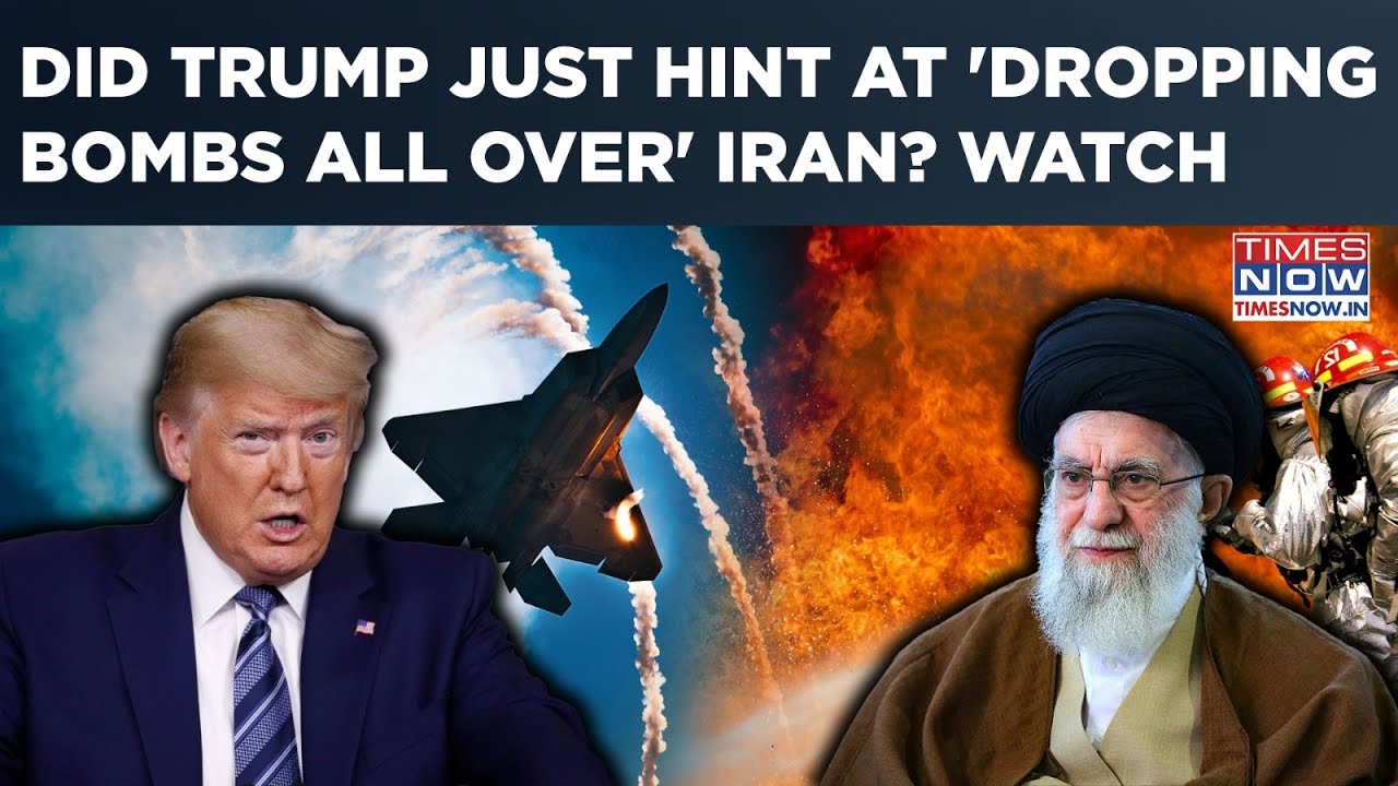 Trump's War Thunder Big Hint At 'Dropping Bombs All Over The Place' In