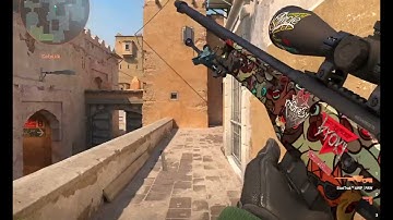 My bot practice routine in CS2 [Dust 2]