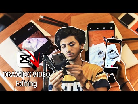 😵 how to shoot drawing reels video || drawing video editing 👀
