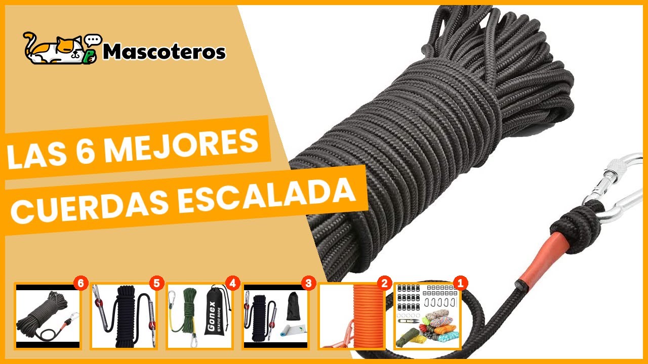 Las 6 mejores cuerdas escalada