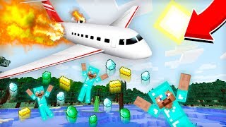 КРУШЕНИЕ САМОЛЁТА С ПРОФЕССИОНАЛАМИ В МАЙНКРАФТ 100% ТРОЛЛИНГ ЛОВУШКА MINECRAFT РАЗБИЛСЯ НА САМОЛЁТЕ