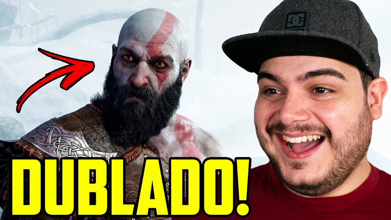 SAIU TRAILER DUBLADO DE GOD OF WAR RAGNAROK! RICARDO JUAREZ VOLTOU ...