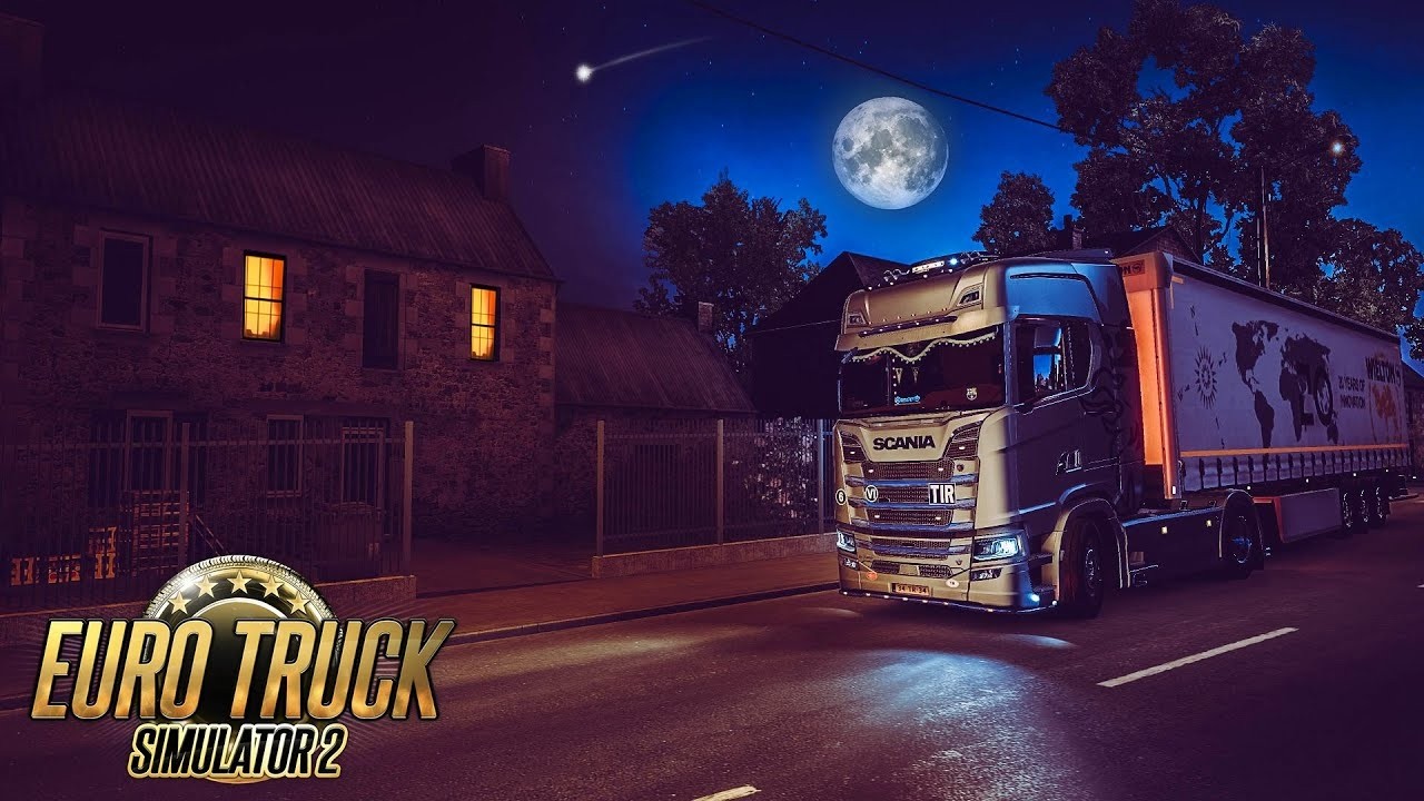 Euro Truck Simulator 2. Доставка груза.