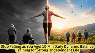 Stop Falling as You Age! 10-Min Daily Dynamic Balance Training for Strong, Independent Life.