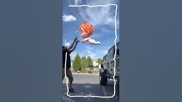 Thumbnail of BABY ADLEY DAREDEViL!! Jumping off a MONSTER TRUCK! Cartoon Baby Transformation Tricks with Dad