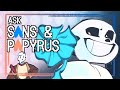 Ask sans and papyrus  the prologue  the voices