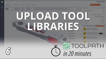 6. Uploading a Tool Library