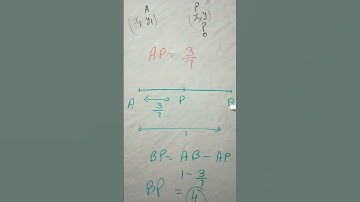 Find coordinates of P lies on line  AB if AP is given.