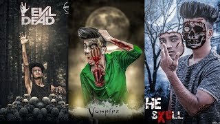 vampire movies poster manipulation tutorials | horror movie poster design picsart screenshot 3