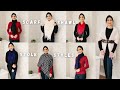 How to wear a scarfshawlstole in different ways l  shawlstole styles