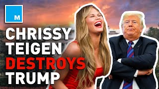Chrissy Teigen DESTROYS Trump