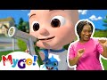 Car Wash Song | CoComelon Nursery Rhymes & Kids Songs | MyGo! Sign Language For Kids