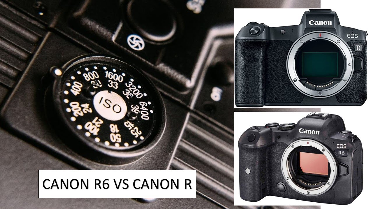 CANON R6 VS CANON R - COMPARATIVO DE ISO - YouTube