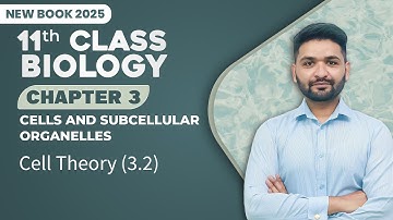 11th Class Biology Chapter 3 | Cell Theory | Class 11th Biology New Book 2025