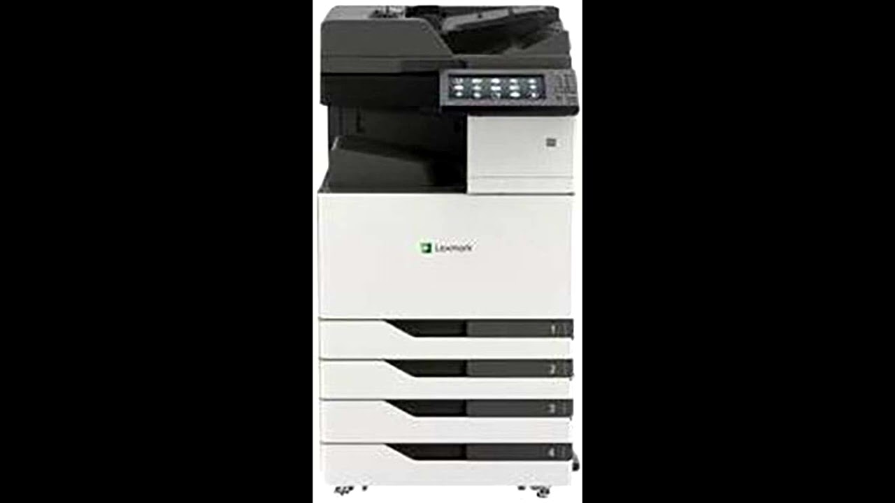 Lexmark CX920 CX923dte Laser Printer comes with Tray input of 2000 sheets