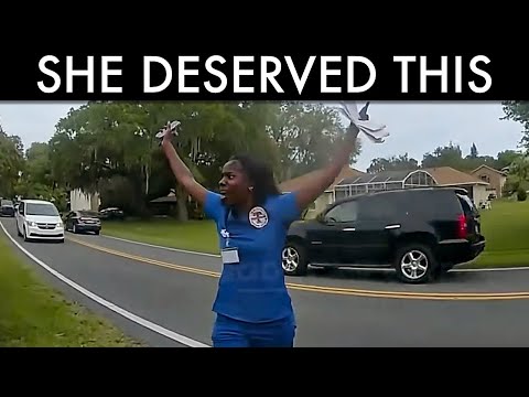 Speeder Loses Her Mind When Police Tow Her Car | DJ MoonDawg Reacts