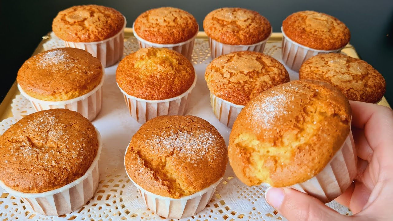 مادلين المحترفين و المخبزات بالبرتقال ناجح 100%.مع سر الانتفاخ و طريقة الطهي الصحيحة الكل يحماق عليه