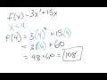 Evaluating Function Values and Forms