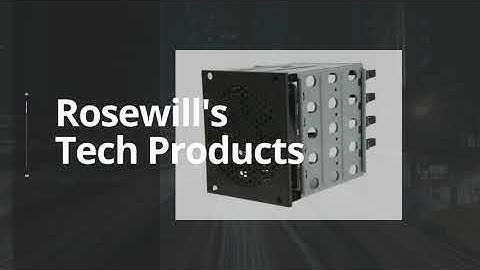 Rosewill RSV-Cage for 4 x 3.5" HDDs