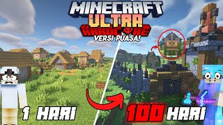 100 Hari di Minecraft ULTRA HARDCORE tapi Full Puasa!!