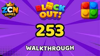 Block Out Level 253 Walkthrough | Full Solution