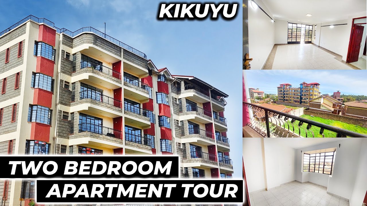 VERY Clean  & SPACIOUS  TWO BEDROOM APARTMENT TOUR | NEWLY BUILT CONSTRUCTION KIKUYU | HOUSE HUNTING