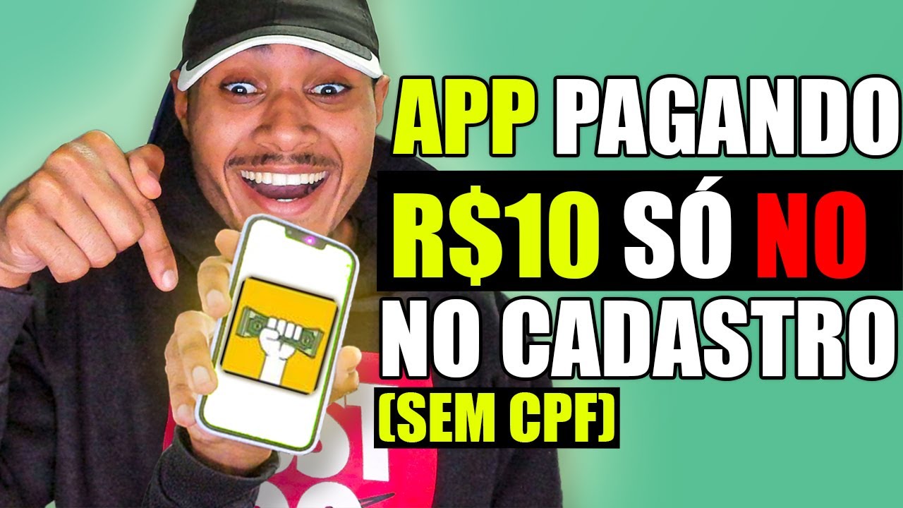 (BAIXOU GANHOU $10) APLICATIVO PAGANDO NO CADASTRO 2022 – NO PIX/App Pagando por Cadastro 2022✅