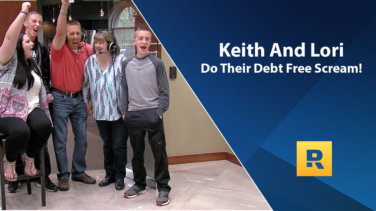 Keith And Lori Do Their Debt Free Scream! Keith And Lori Do Their Debt Free Scream!