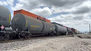 Sensational Trains Meet Route 66! East Meets West.  San Bernardino! A Railroad Town! 4KHDR