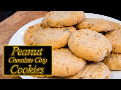 Peanut & Chocolate chip Cookies