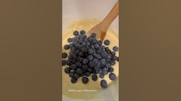 Blueberry muffins! 🫐🧁👩‍🍳 #tiktok #baker #baking #dessert #food #muffin