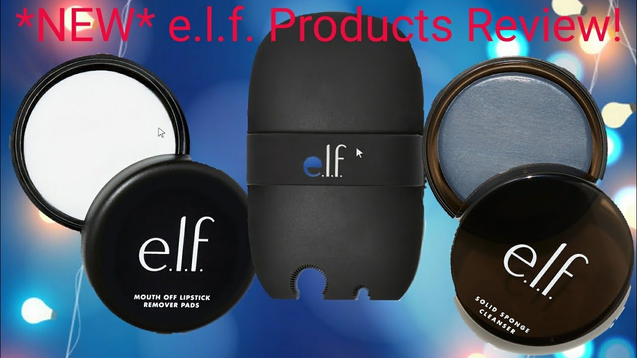 *NEW* e.l.f. Solid Sponge Cleanser, Lipstick Remover Pads, & Makeup Glove Review! (Ep. 82) YouTube