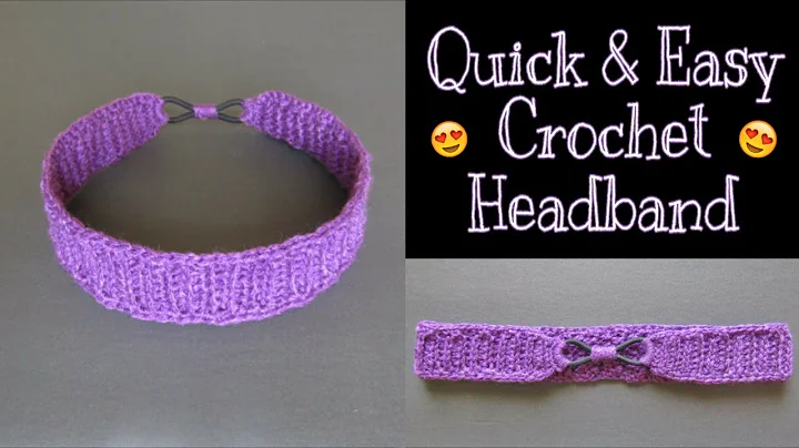 Learn to Crochet a Stylish Headband Easily